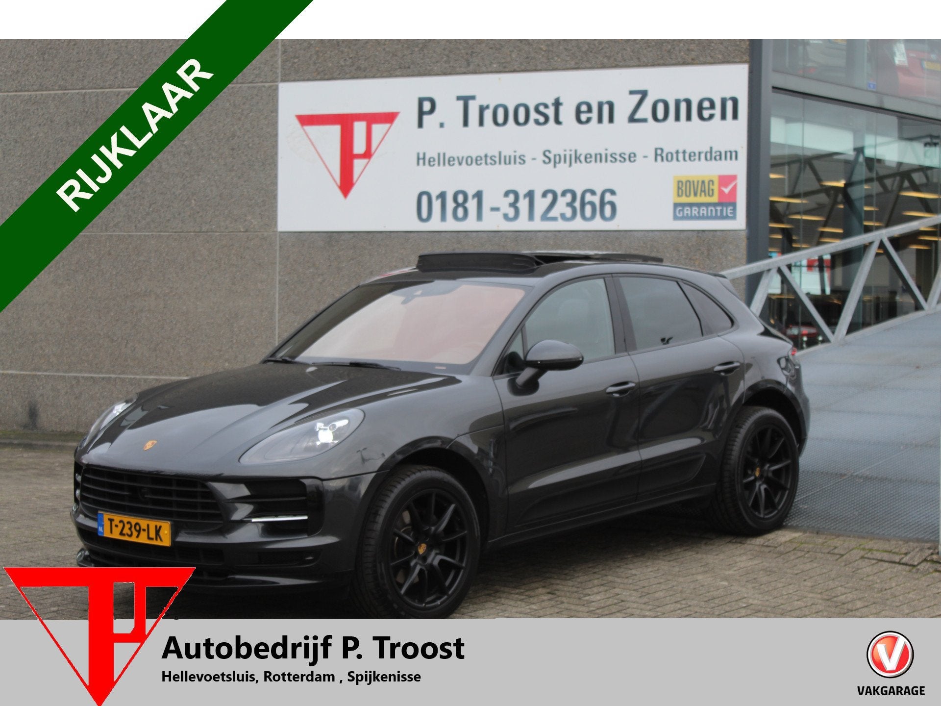Porsche Macan 2.0 Panoramadak/Adaptive cruise control/Ledere, Automaat, 12 maanden, Gebruikt, Bedrijf