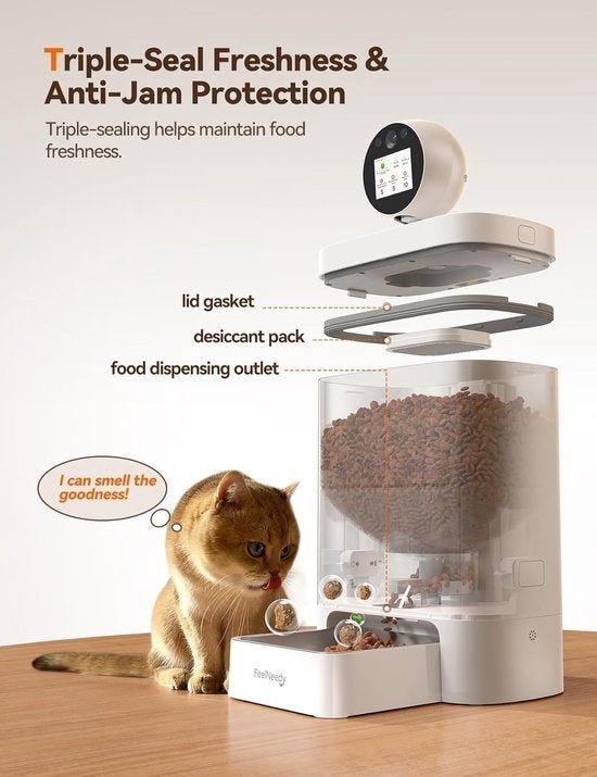 Automatische Kattenvoeder – Kattenautomaat – Voederautomaat, Corvance B.V., Verzenden, Nieuw, Corvancebol@gmail.com