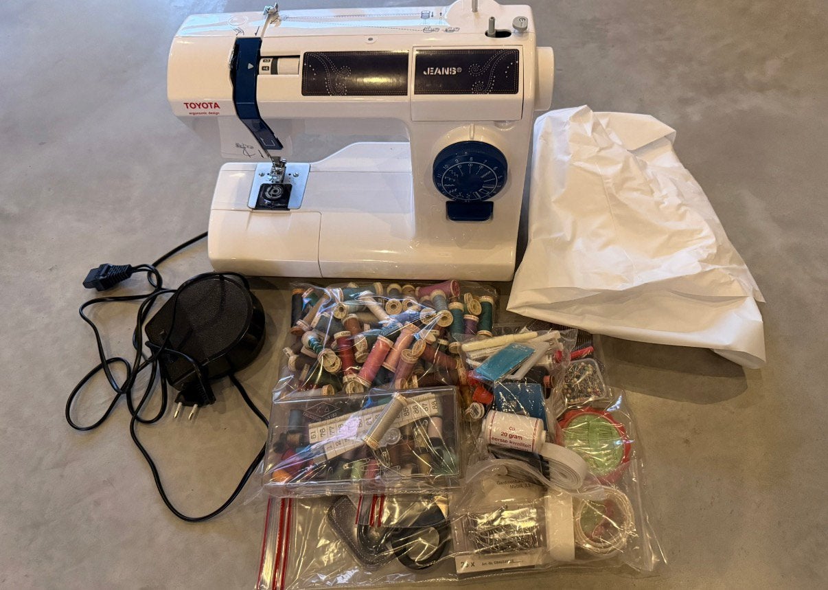 Toyota jeans naaimachine, Ophalen, Nieuw, Naaimachine, Overige merken
