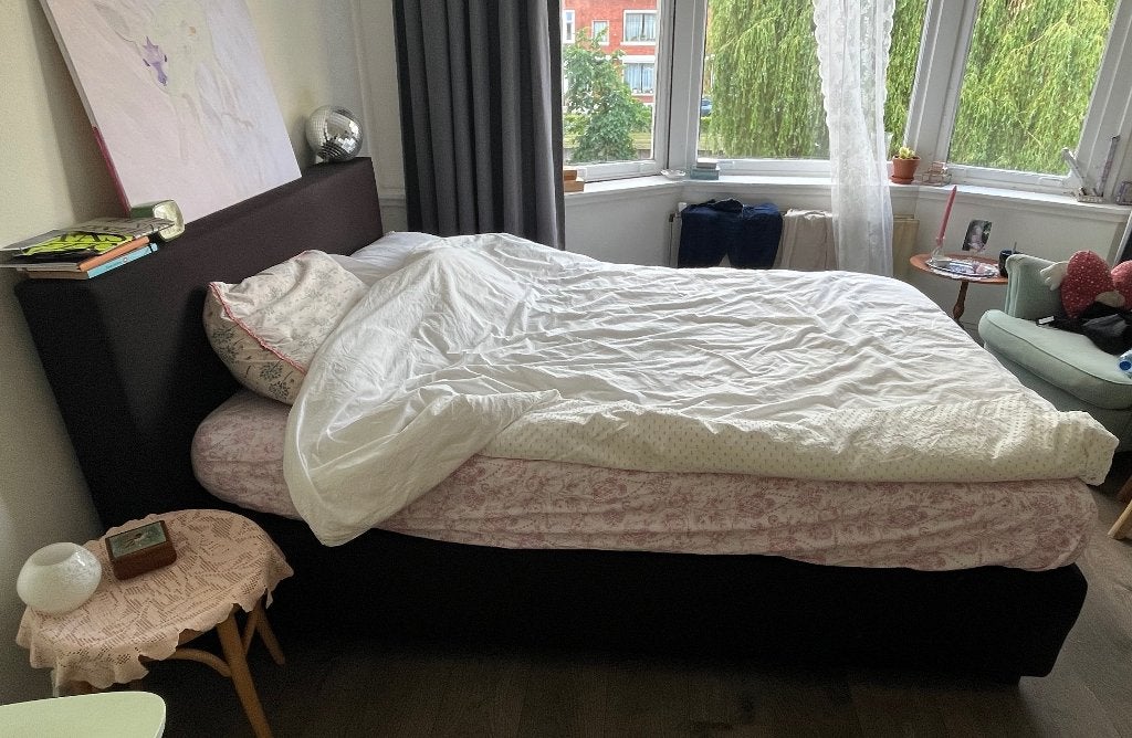 kings bed black, Ophalen, Verstelbaar, Zwart, Tweepersoons