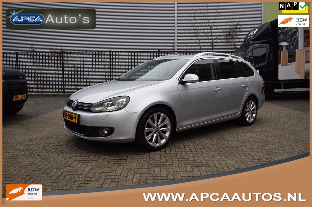 Volkswagen Golf Variant 1.2 TSI Automaat Highline 6 mnd GARA, Auto's, Volkswagen, Euro 5, Gebruikt, 700 kg, 49 €/maand