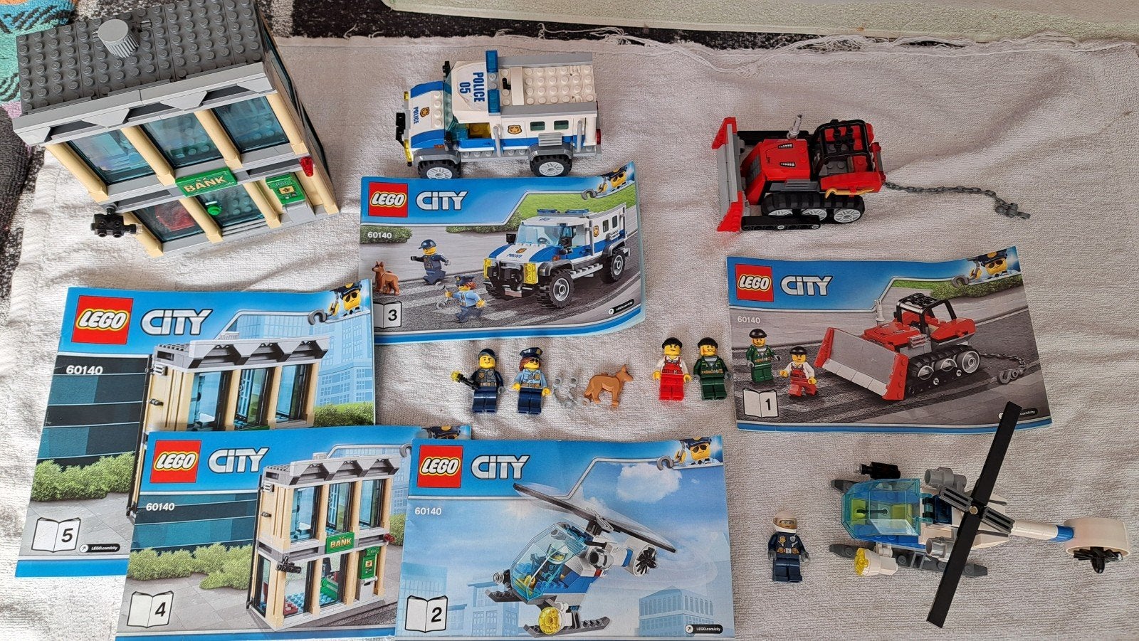 Lego city 60140 Politie, Ophalen of Verzenden, Zo goed als nieuw