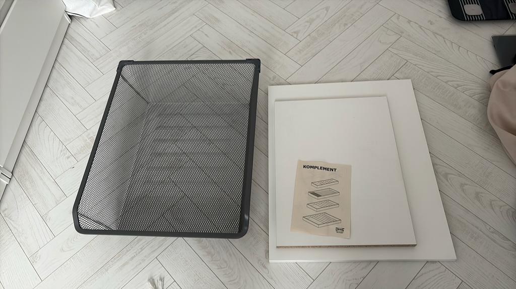 Ikea pax draadjesmand, plank 50 cm plank hoekkast, Zo goed als nieuw, Minder dan 100 cm, 50 tot 75 cm, 50 tot 100 cm