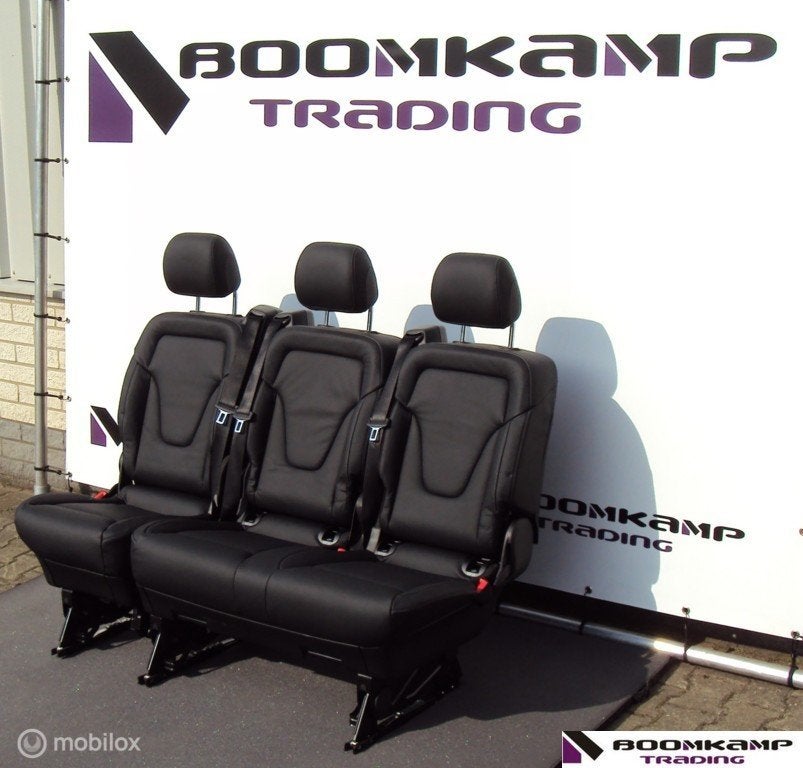 MB V-klasse / Vito achterbank / bank lugano zwart leder, Auto-onderdelen, Interieur en Bekleding, Gebruikt, Mercedes-Benz, Ophalen of Verzenden