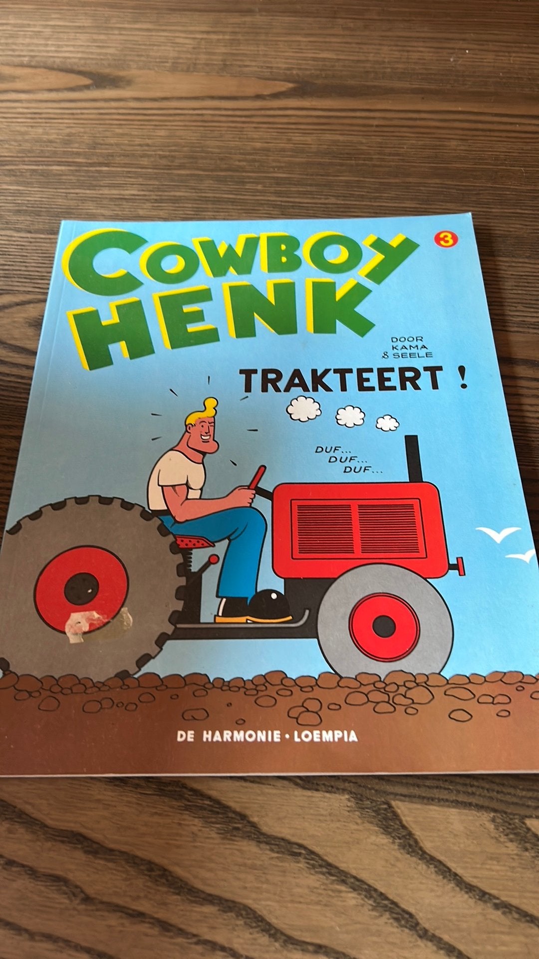 Herr Seele - Cowboy Henk trakteert 3, Eén stripboek, Ophalen of Verzenden, Zo goed als nieuw, Herr Seele; Kamagurka