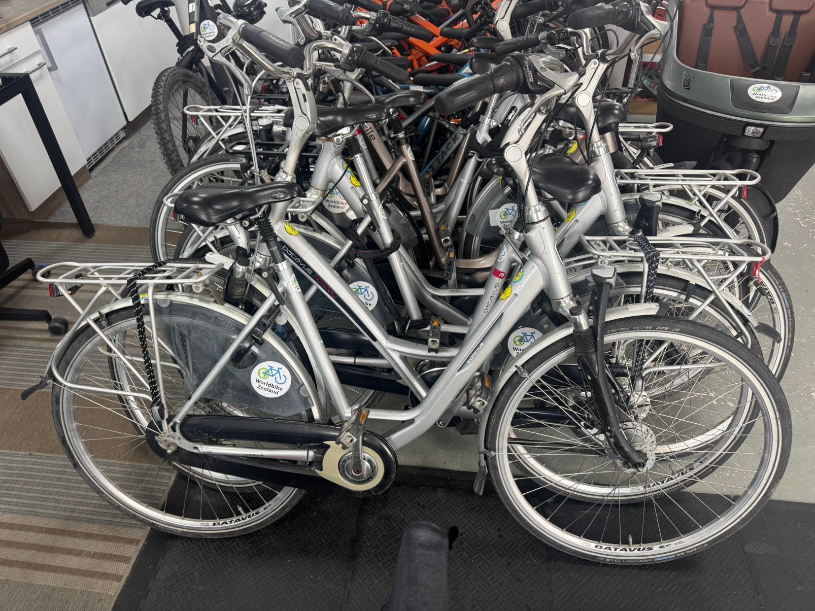 Partij van 17 Batavus Holiday stadsfietsen Nexus 7, Ophalen, Batavus, Versnellingen, Batavus