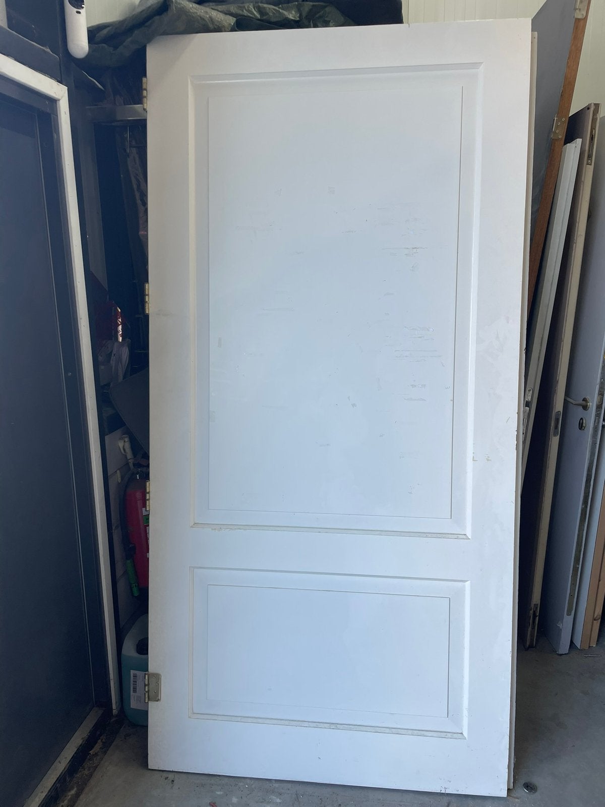 Robuuste horeca klapdeuren  projectdeuren 222 x 92  massief, Doe-het-zelf en Verbouw, Ophalen, Zo goed als nieuw, Binnendeur, 200 tot 215 cm