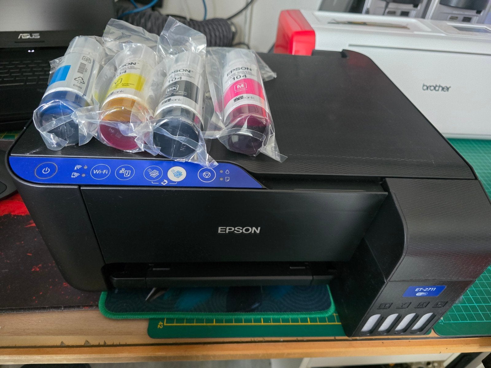 Epson EcoTank ET-2711 printer – NIEUW / ongebruikt, Computers en Software, Printers, Scannen, Inkjetprinter, All-in-one, Nieuw