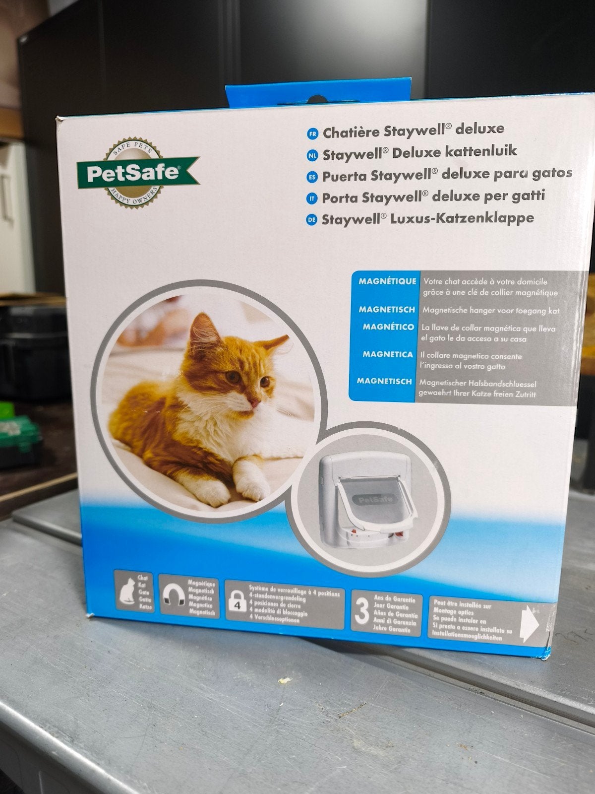 Petsafe kattenluik, Dieren en Toebehoren, Ophalen of Verzenden, Zo goed als nieuw