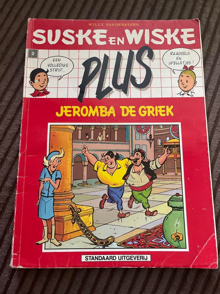 Suske en Wiske Plus - Jeromba de Griek, Eén stripboek, Ophalen of Verzenden, Gelezen