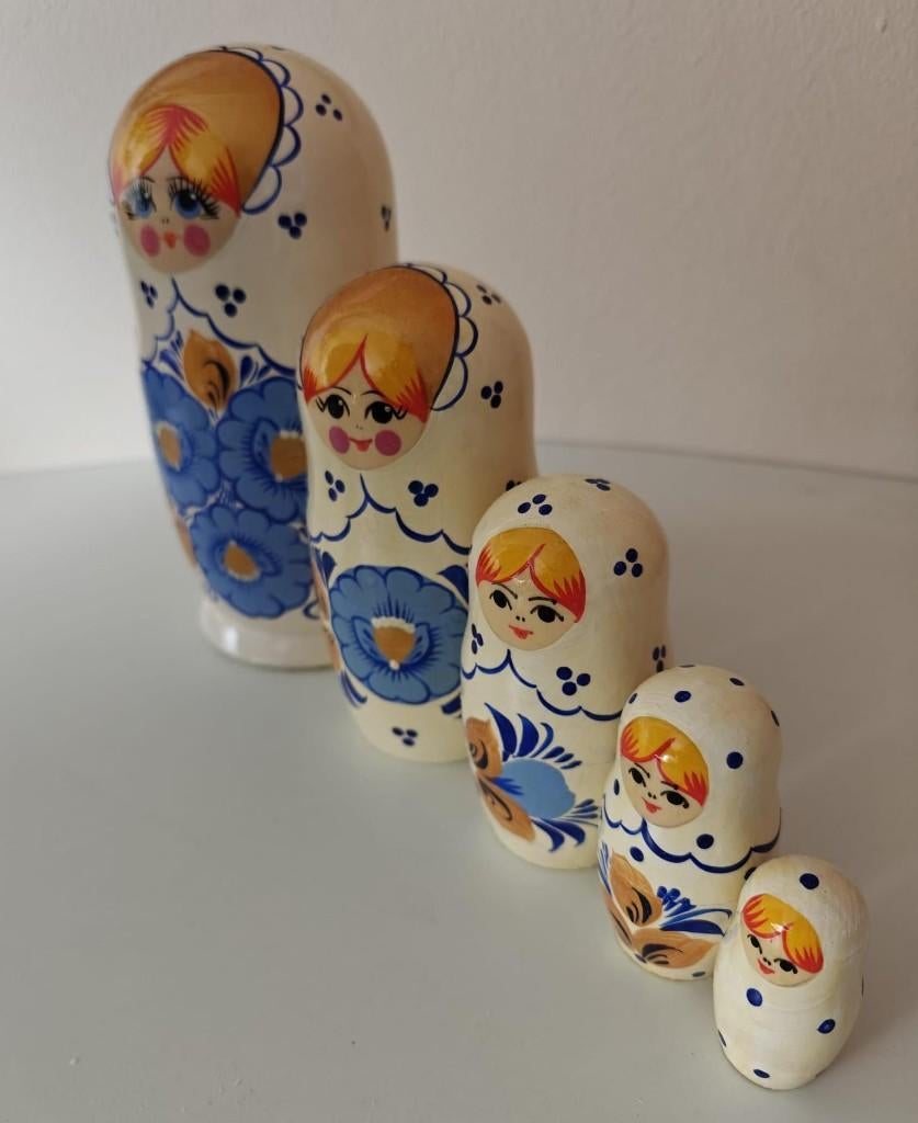 Delftsblauw grote set poppetjes, Verzamelen, Poppetjes en Figuurtjes, Nieuw, Ophalen of Verzenden