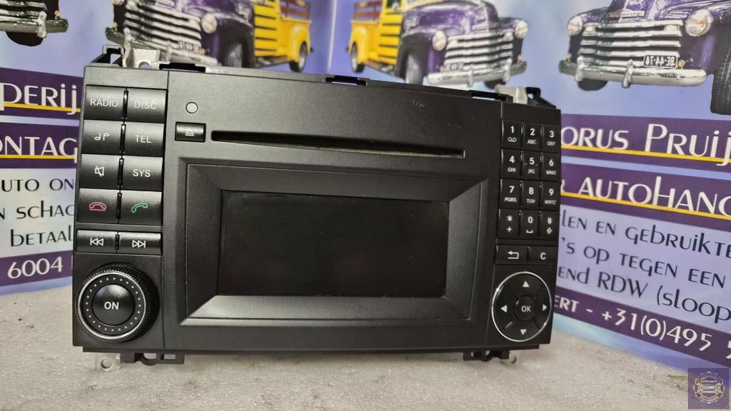 Mercedes-Benz B (W245) Radio CD Speler A1698705494, Gebruikt, Mercedes-Benz AG, Mercedes-Benz, Ophalen of Verzenden