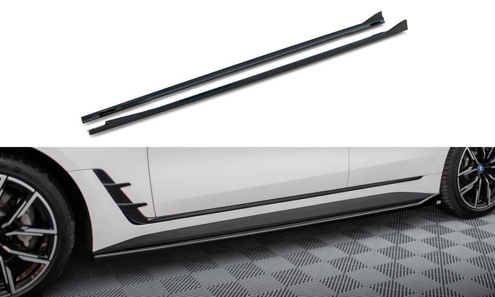 Maxton Design Sideskirt Diffusers Bmw i4 G26 M Pack, Verzenden