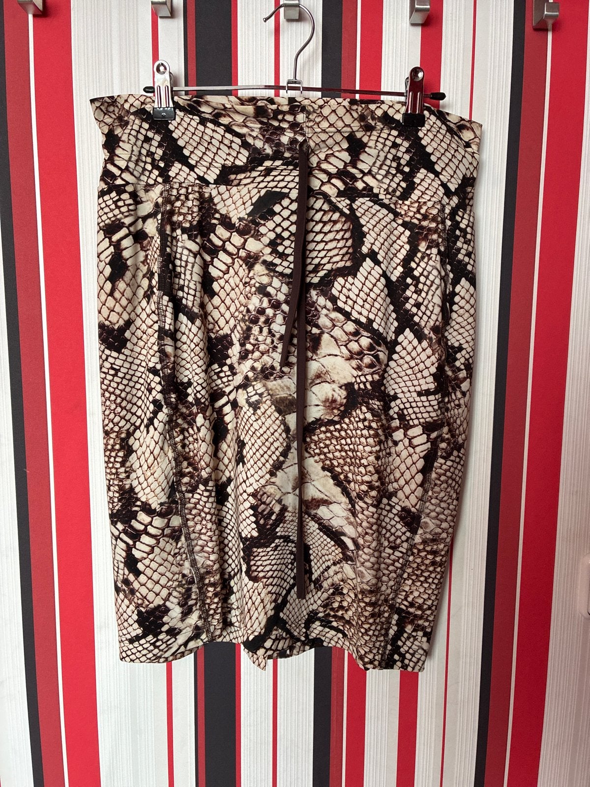 Stijlvolle rok met slangenprint van Studio Anneloes maar S, Kleding | Dames, Maat 38/40 (M), Bruin, Ophalen of Verzenden, Gedragen
