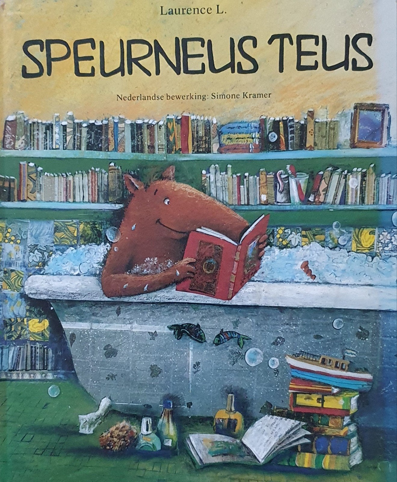 Speurneus Teus - Een spannend kinderboek, Ophalen of Verzenden, Gelezen, Laurence L., Fictie algemeen