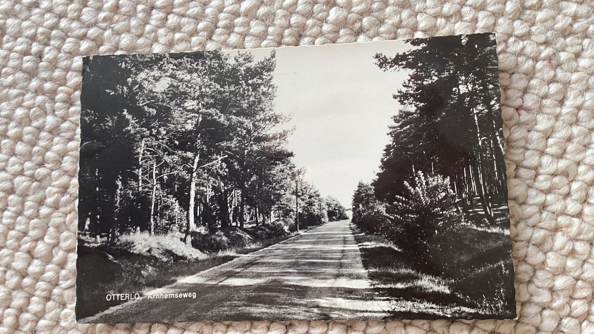 Ansichtkaart Otterlo Arnhemseweg 991, Ophalen of Verzenden, 1940 tot 1960, Gelopen, Gelderland