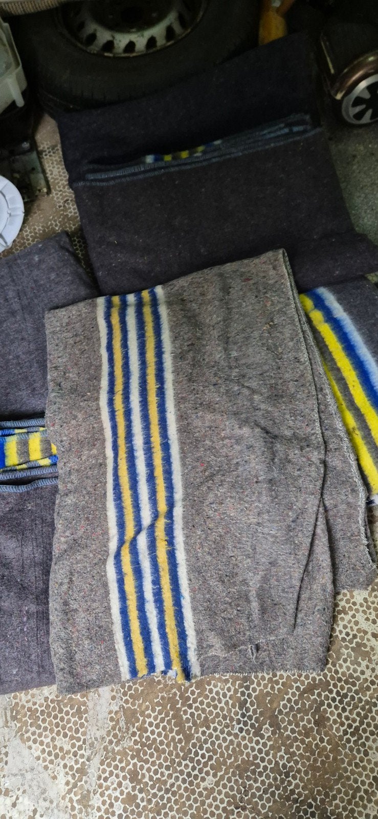 Set van 7 gebruikte verhuisdekens, Ophalen of Verzenden, Gebruikt