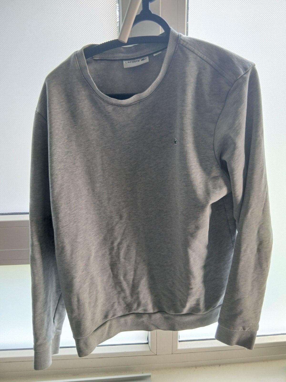 Lacoste sweater grijs - Maat M, Maat 48/50 (M), Lacoste, Ophalen of Verzenden, Grijs