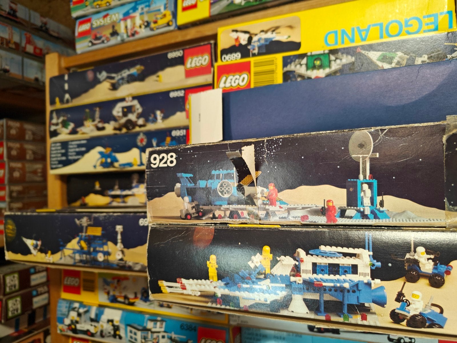 Grote verzameling Lego Space jaren 80/90 met dozen, Ophalen, Gebruikt, Lego, Compleet