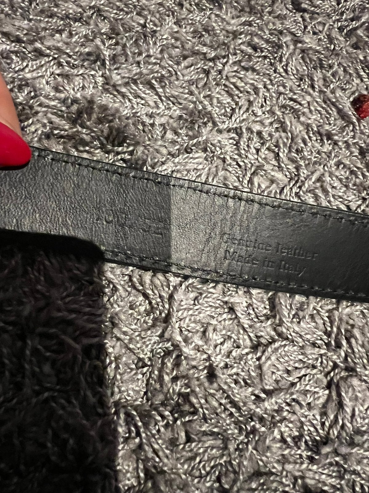 John RICHMOND Riem Maat 100 Origineel ZGAN strass steentjes, 95 tot 105 cm, Ophalen of Verzenden, Zo goed als nieuw, V