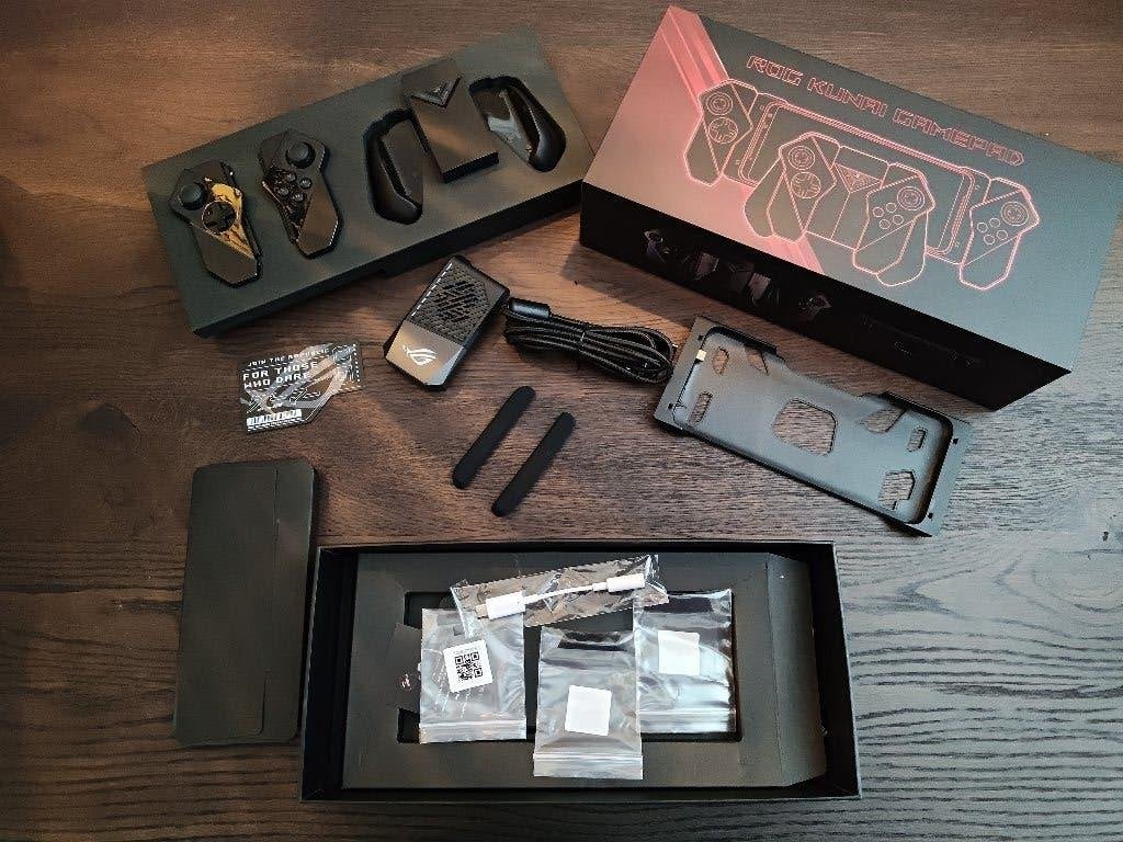 Asus ROG Kunai gamepad + cooler en meer, Ophalen of Verzenden, Zo goed als nieuw, Overige typen