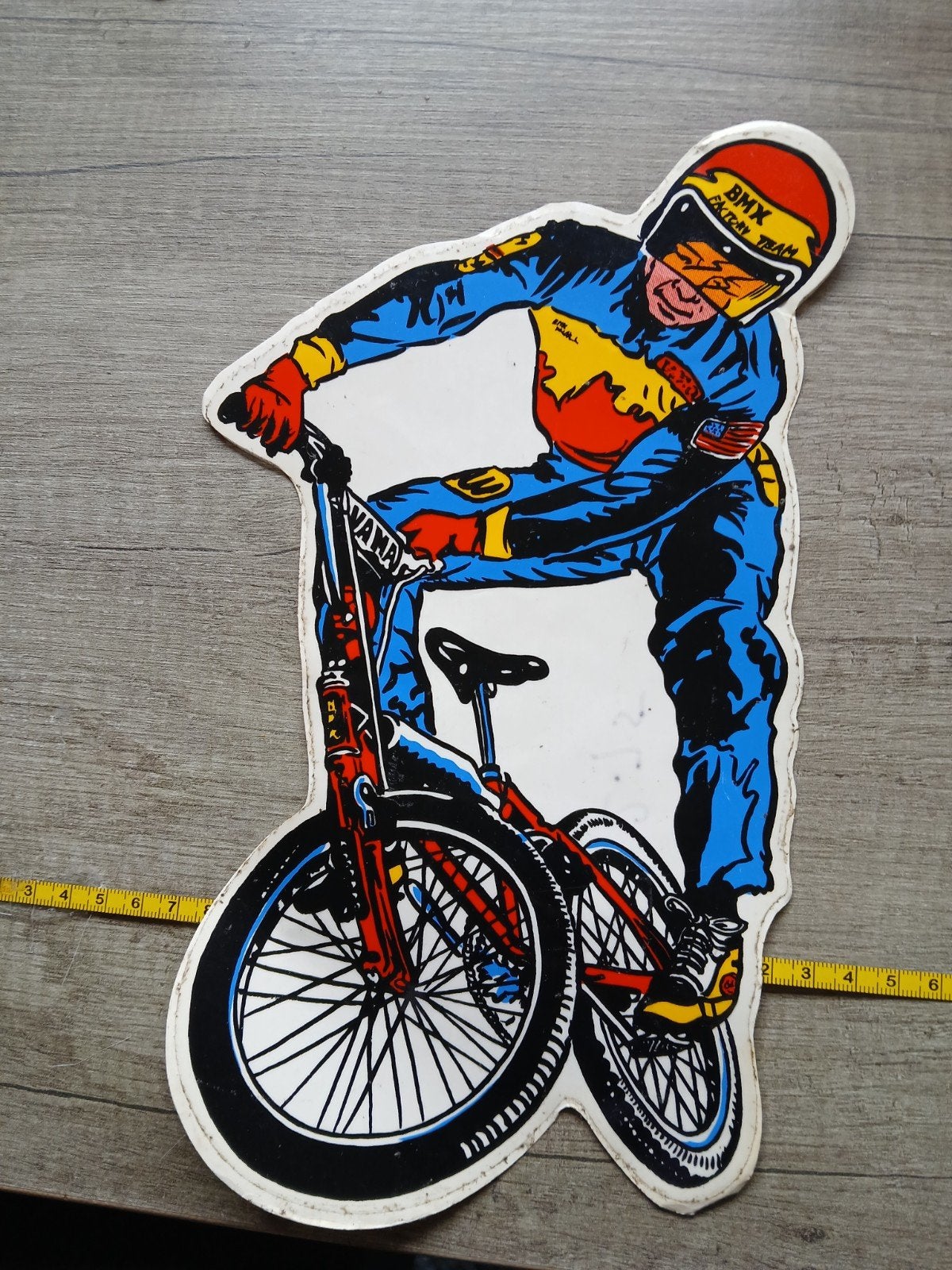 grote bmx sticker, Ophalen, Zo goed als nieuw, Sport