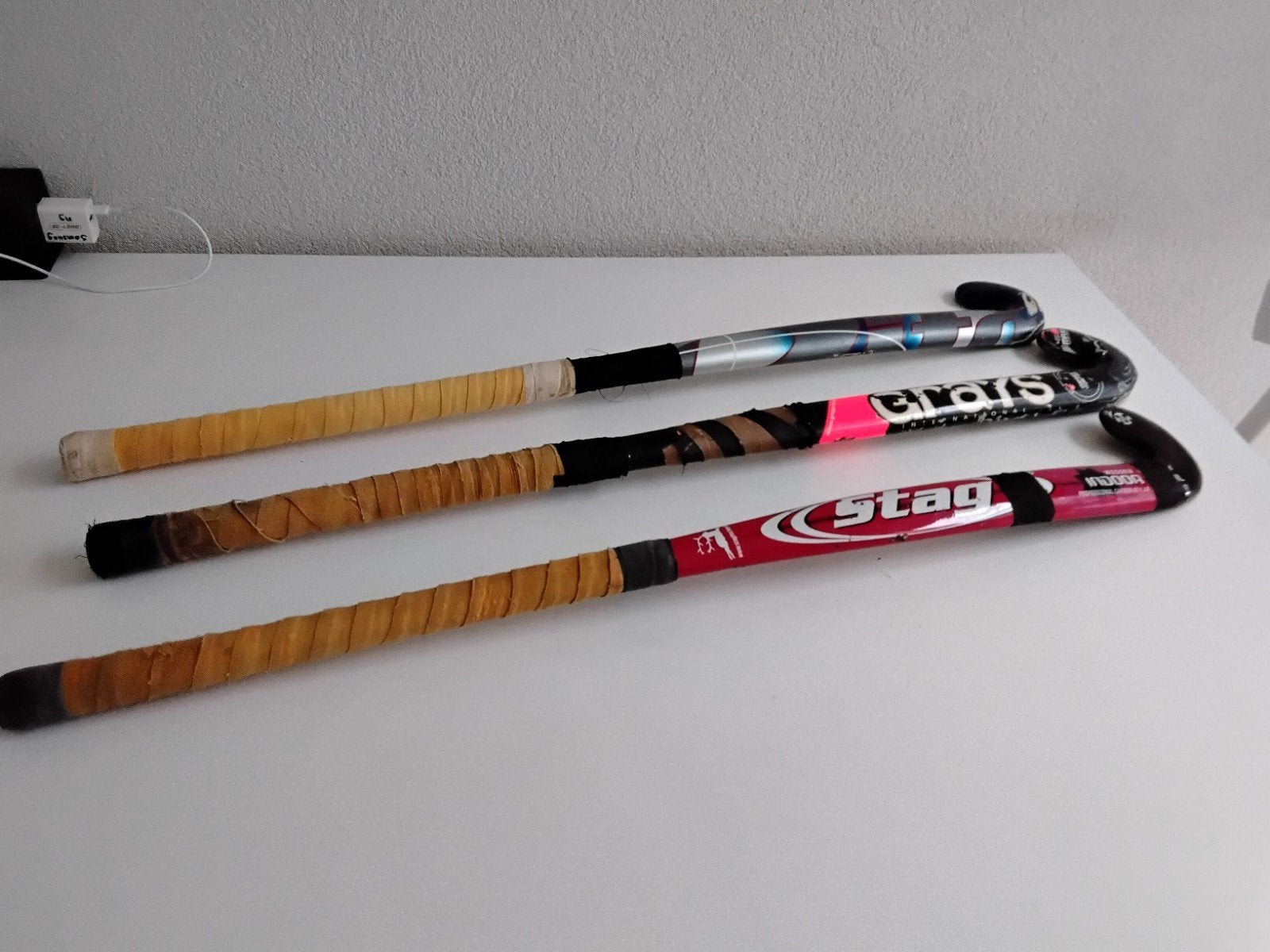 Twee hockeysticks, volwassenen, Ophalen, Stick