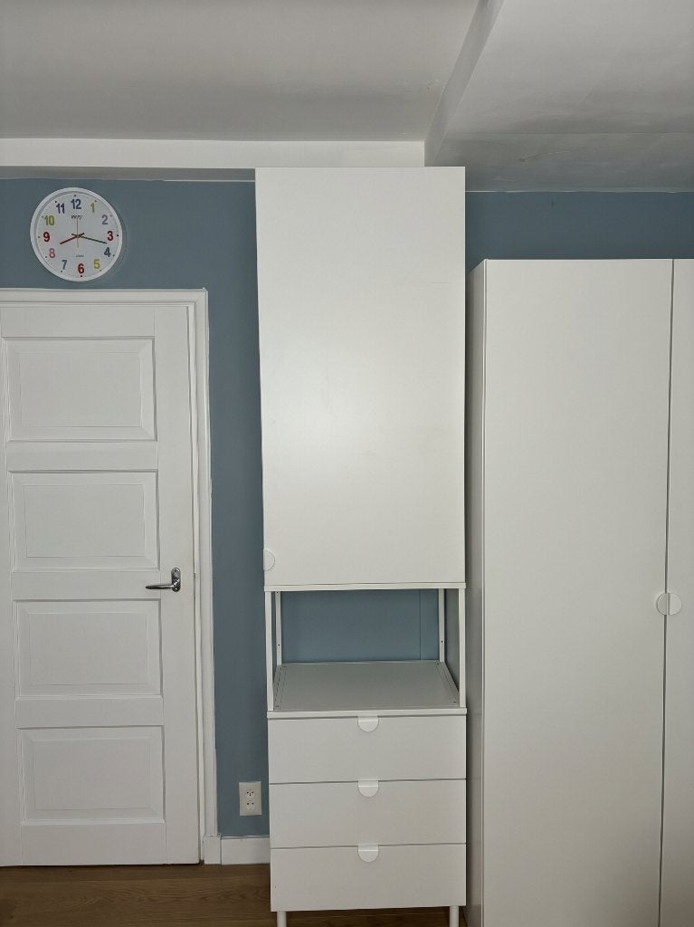 IKEA PLATSA Kledingkast (Wit, 60x40x231), Ophalen, Met lade(s), 200 cm of meer, 50 tot 100 cm