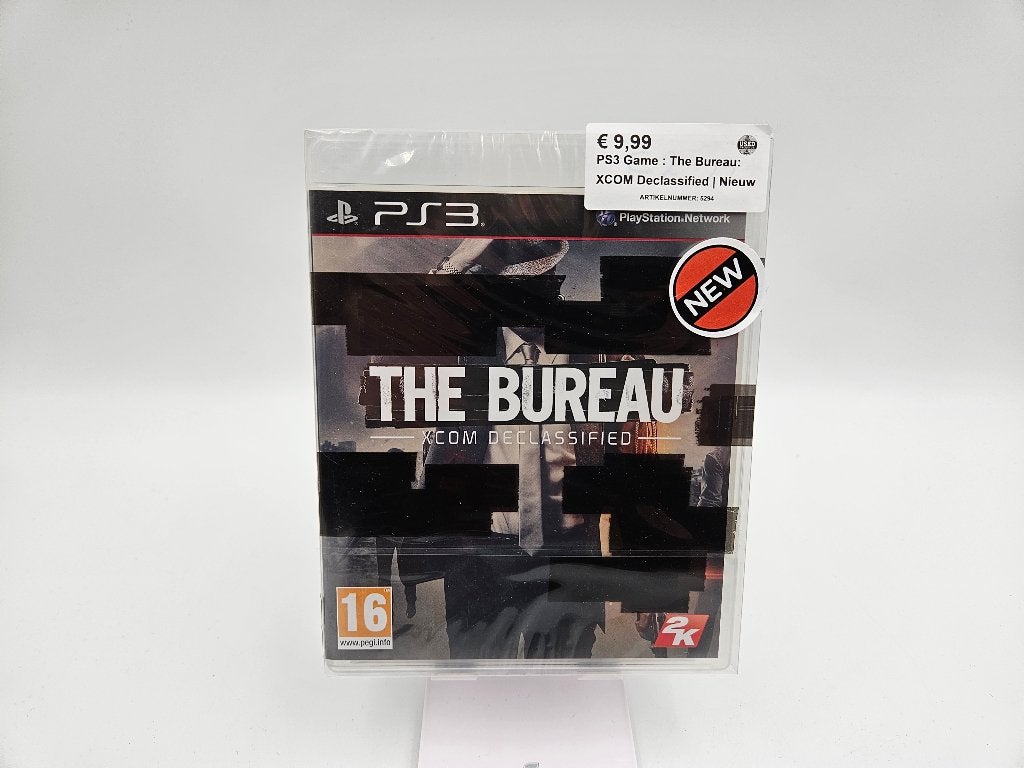 PS3 Game : The Bureau: XCOM Declassified | Nieuw, 1 speler, Ophalen of Verzenden, Nieuw, Vanaf 18 jaar