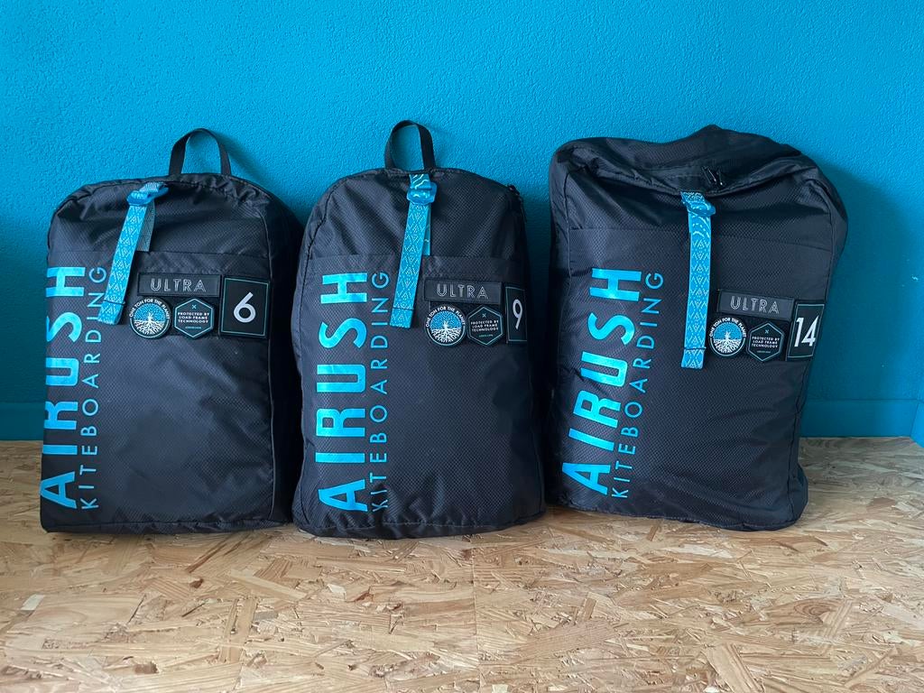 Airush Ultra V3 6M,, Watersport en Boten, Kitesurfen, Zo goed als nieuw, Kite, 9 m², Geen board, Ophalen