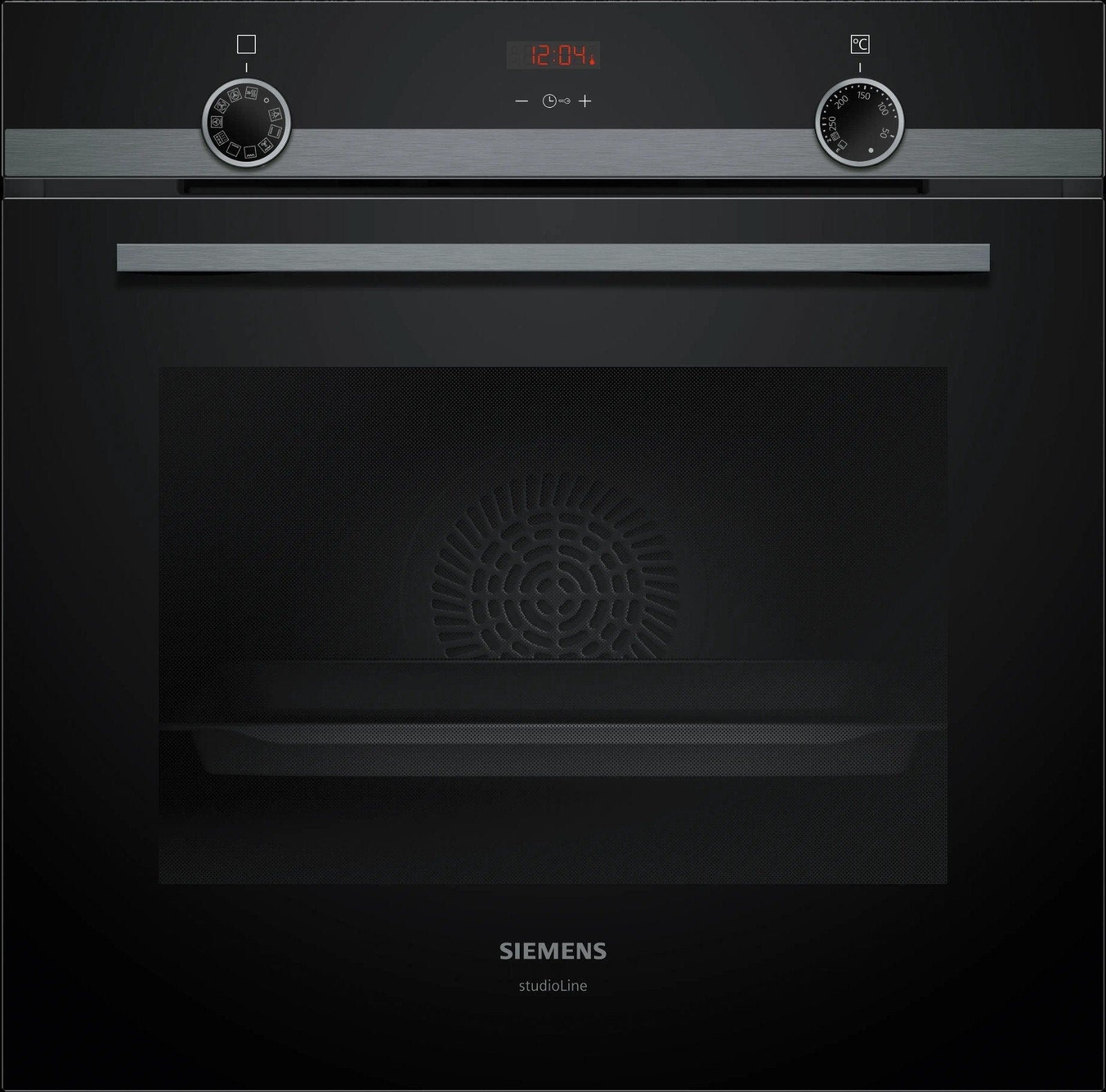 Bakoven Siemens iQ300 60x60 cm Zwart SHOWMODEL, Witgoed en Apparatuur, Ovens, Ophalen, Oven, Hete lucht, 60 cm of meer