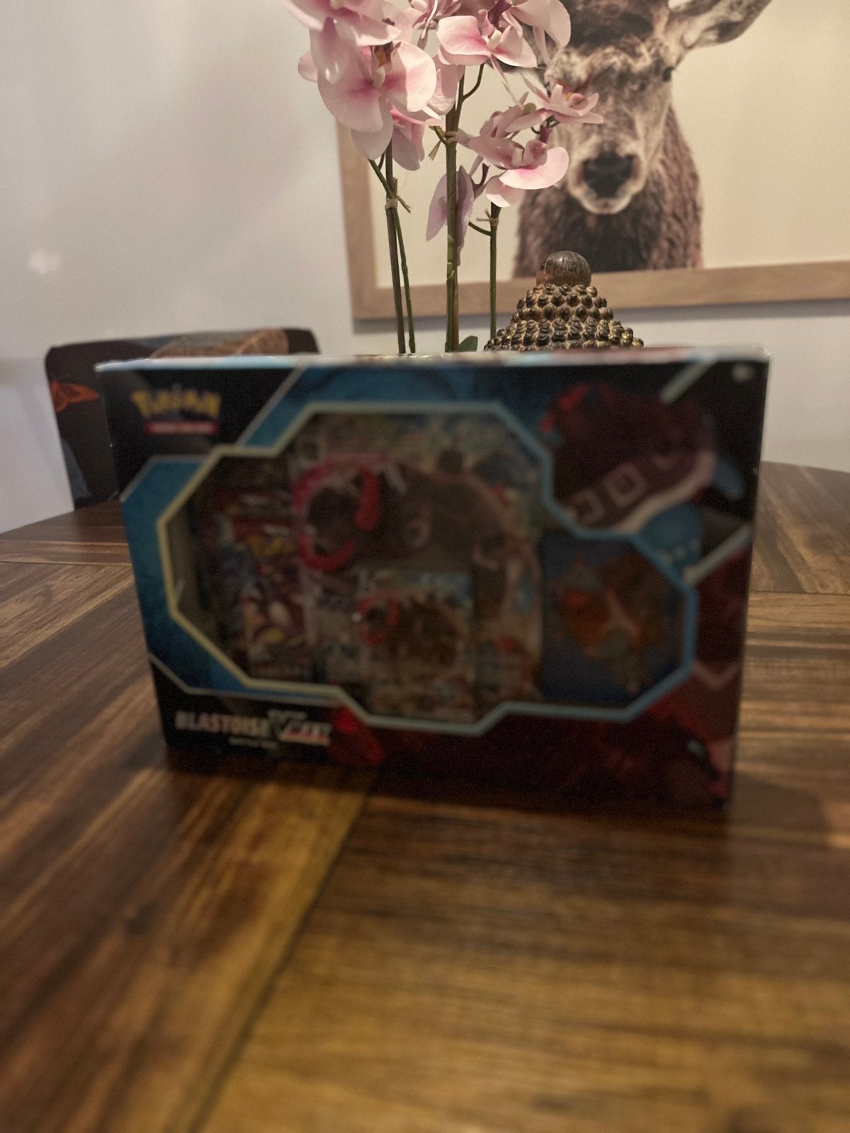 Pokémon Blastoise VMAX Battle Box, Ophalen of Verzenden, Zo goed als nieuw
