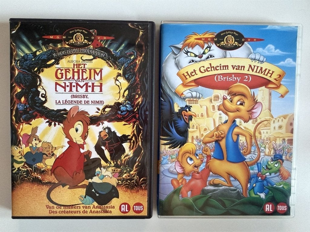 Geheim van NIMH 1&2 Collectie DVD | Actie 5=4, Alle leeftijden, Ophalen of Verzenden, Zo goed als nieuw, Amerikaans