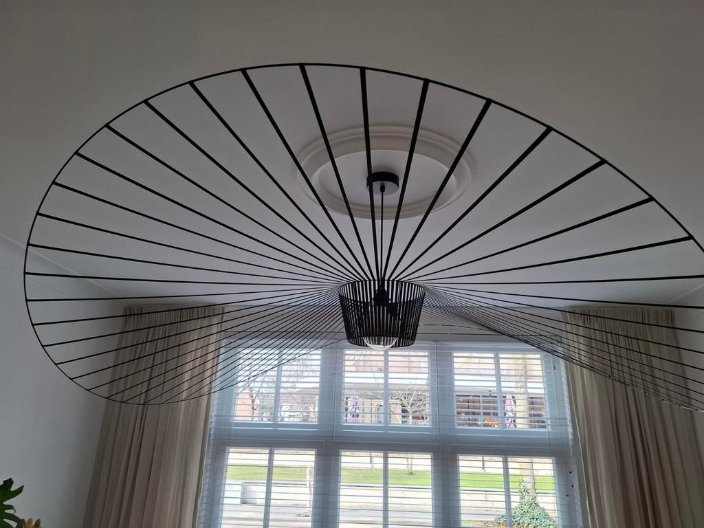 Grote design hanglamp (Vertigo stijl) - ivm verhuizing, Huis en Inrichting, Lampen | Hanglampen, Ophalen, Overige materialen, Zo goed als nieuw