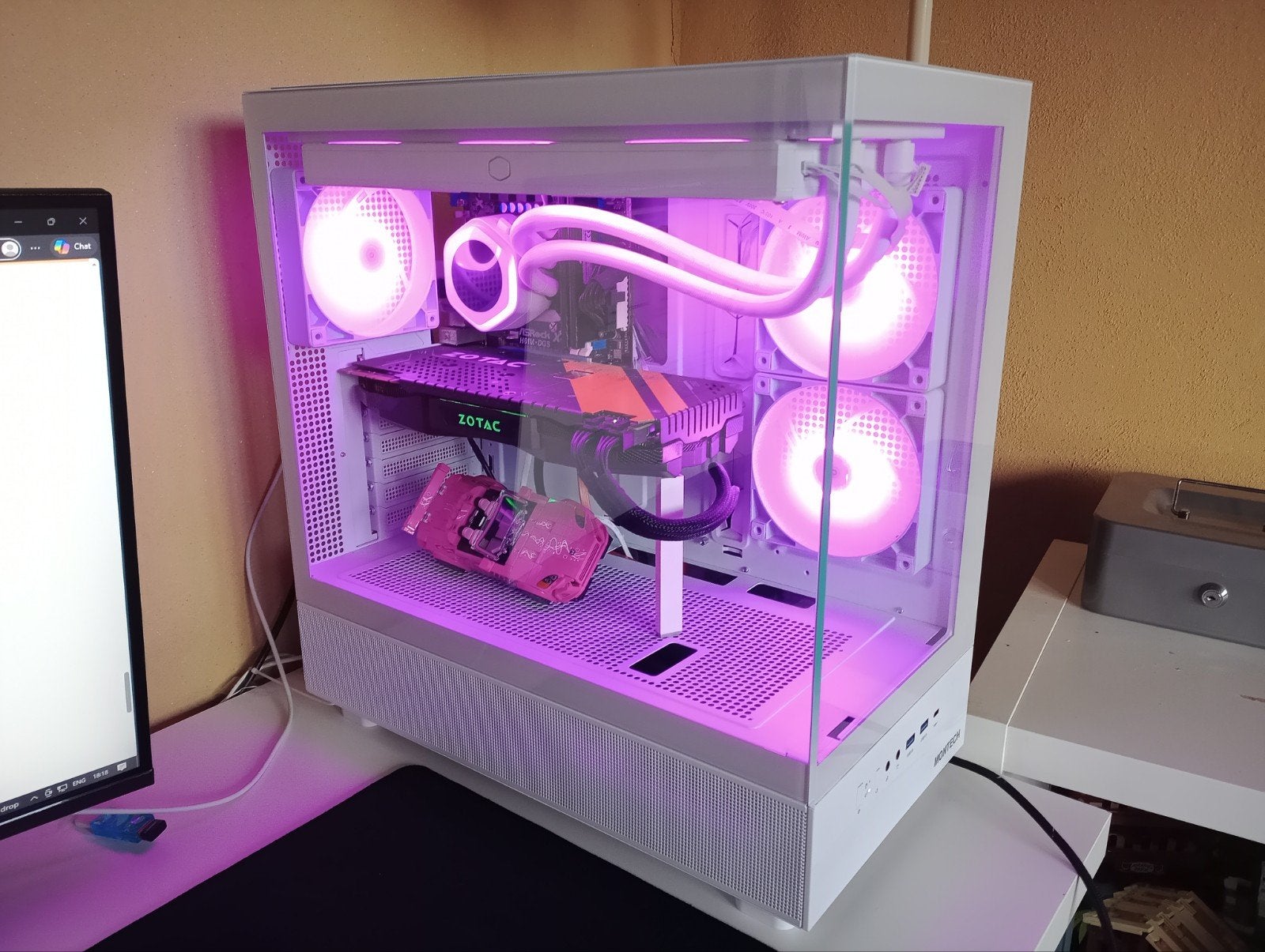Gaming PC Watergekoeld, Zotac GTX 1080, Intel i7 3770, Computers en Software, Ophalen