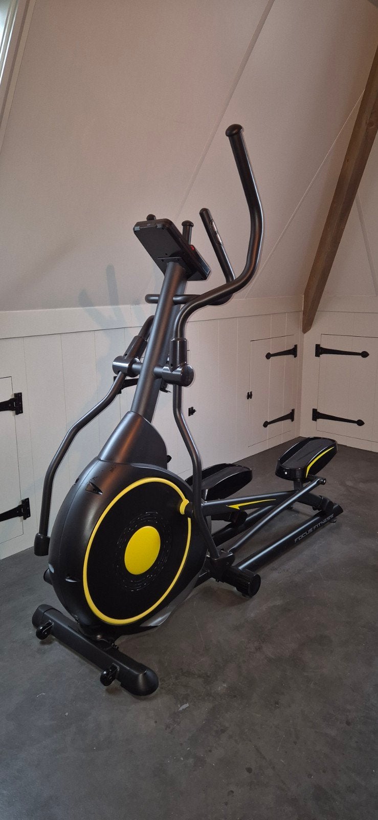 Crosstrainer focus fitness senator, Sport en Fitness, Ophalen, Zo goed als nieuw, Rug, Crosstrainer
