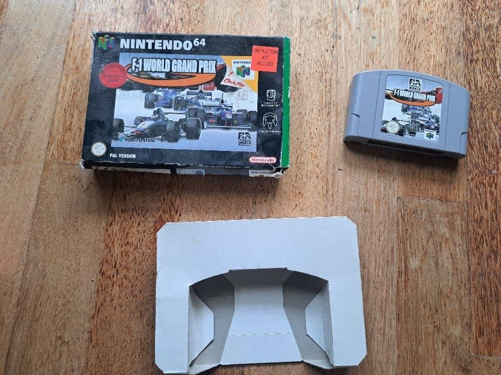F1 N64, 1 speler, Racen en Vliegen, Ophalen of Verzenden, Zo goed als nieuw