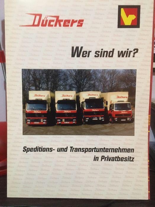 folder transport Duckers uit Nettetal-Kaldenkirchen, Ophalen of Verzenden, Zo goed als nieuw, Vrachtwagen