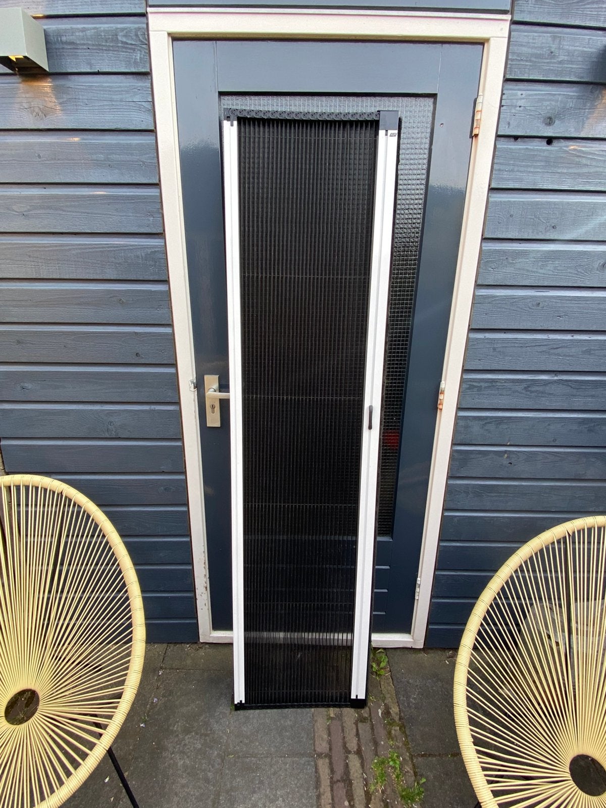 Plisse hordeur Luxaflex, 960x1970mm, zondee casette, Ophalen, Gebruikt, 80 tot 100 cm, Minder dan 200 cm
