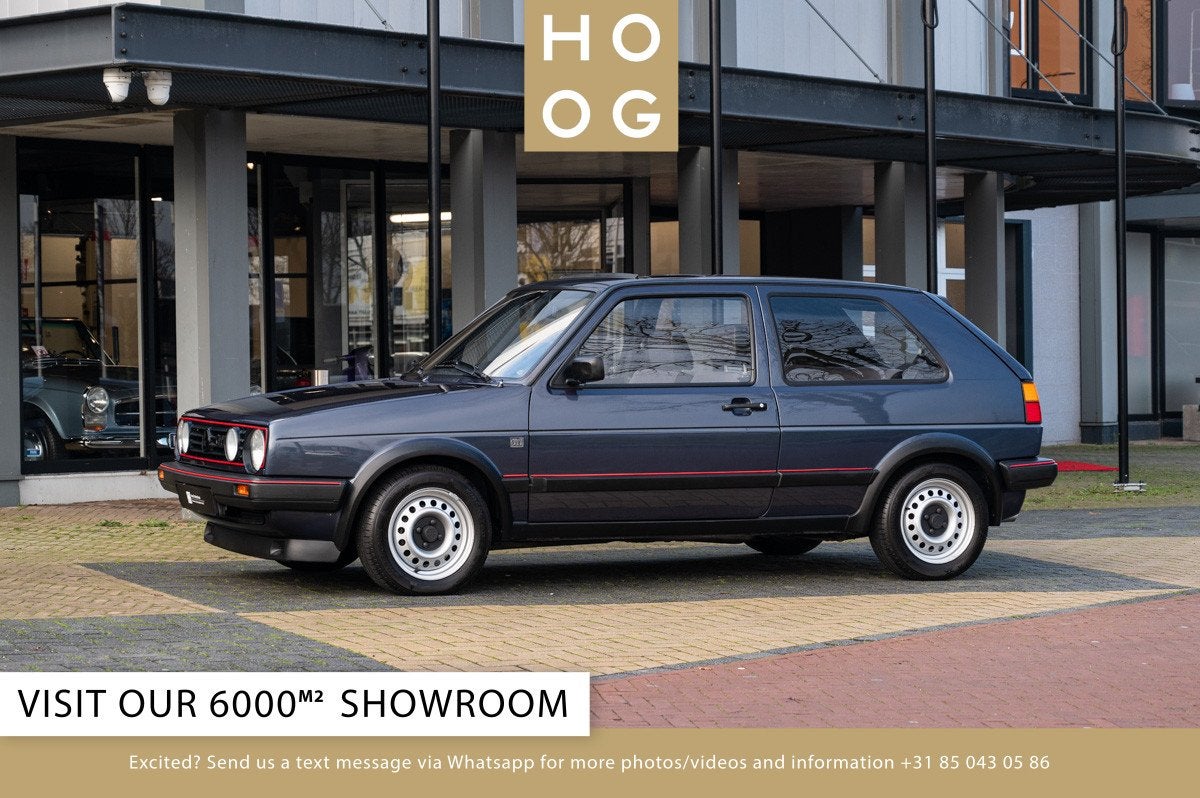 Volkswagen Golf Mk2 GTI (bj 1989), Stof, Gebruikt, 4 stoelen, Bedrijf