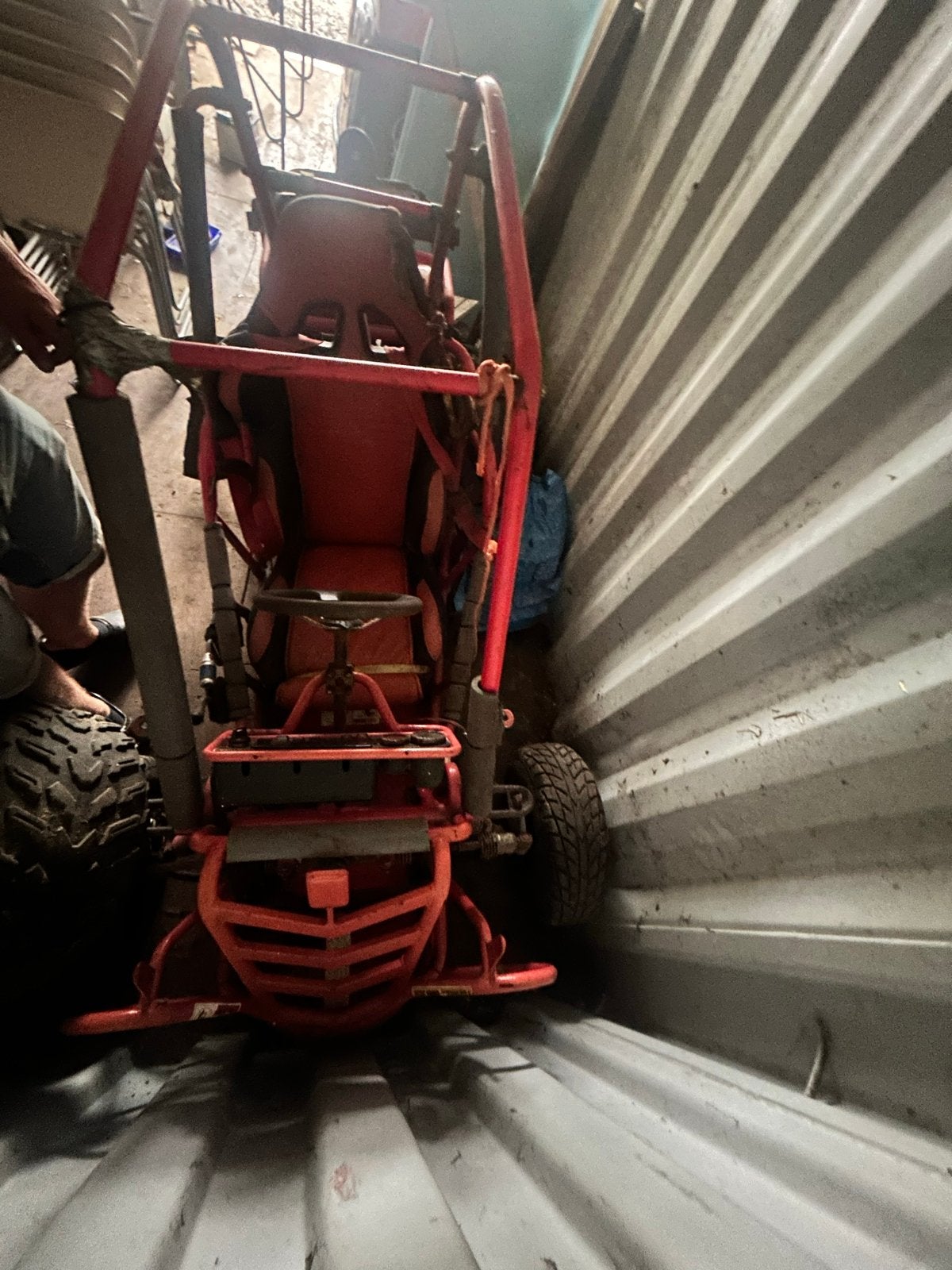 Project buggy frame, Ophalen