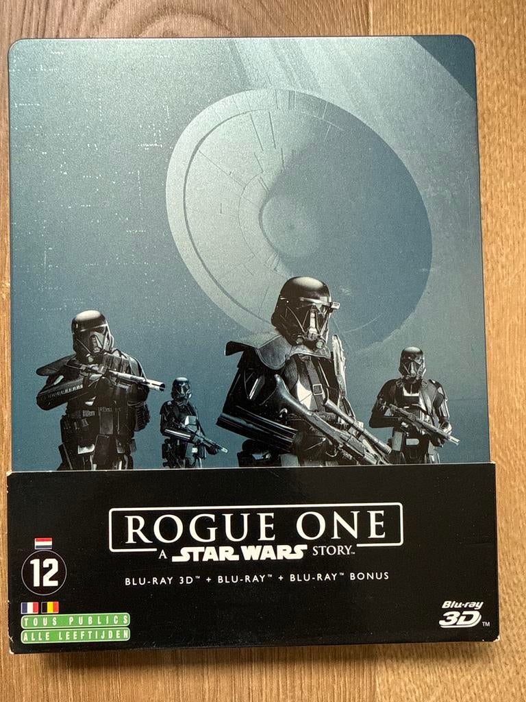 Rogue One: A Star Wars Story - Steelbook Blu-ray 3D, Cd's en Dvd's, Blu-ray, Ophalen of Verzenden, Zo goed als nieuw, Science Fiction en Fantasy