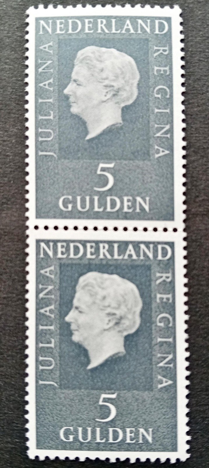 Nederlandse postzegels Juliana Regina 5 Gulden, Postzegels en Munten, Ophalen of Verzenden, Na 1940, Postfris