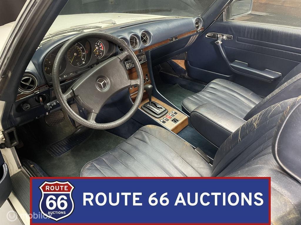 Mercedes-Benz 380 SL | 1983 | Route 66 Auctions, Overige carrosserieën, Zwart, Mercedes-Benz, Bedrijf