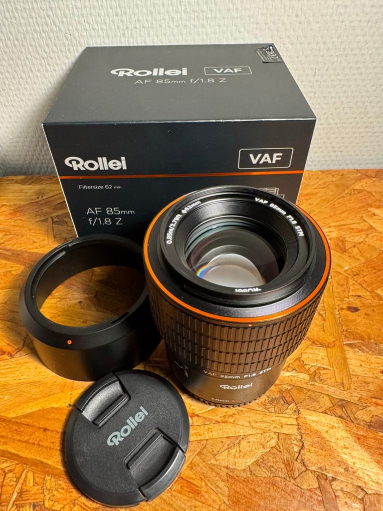 Nikon Z lensenset – Meike 35mm f/2 AF + Rollei 85mm f/1.8 AF, Ophalen, Zo goed als nieuw, Standaardlens