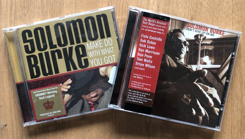 SOLOMON BURKE - Don't give up on me & Make do with ( 2 CDs ), Ophalen of Verzenden, Zo goed als nieuw, Soul, Album