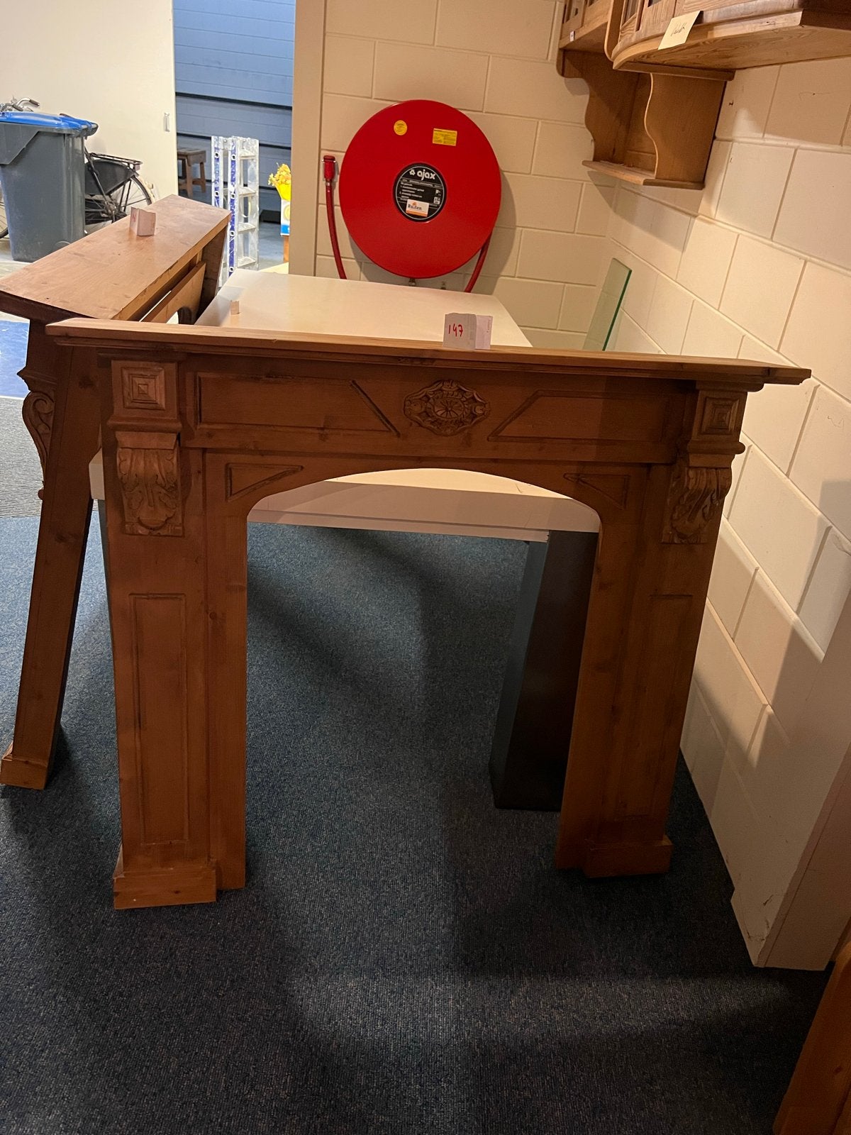Nieuwe Klassieke Houten Schouw - 117x107 cm, Ophalen, Hout, Nieuw, Klassiek