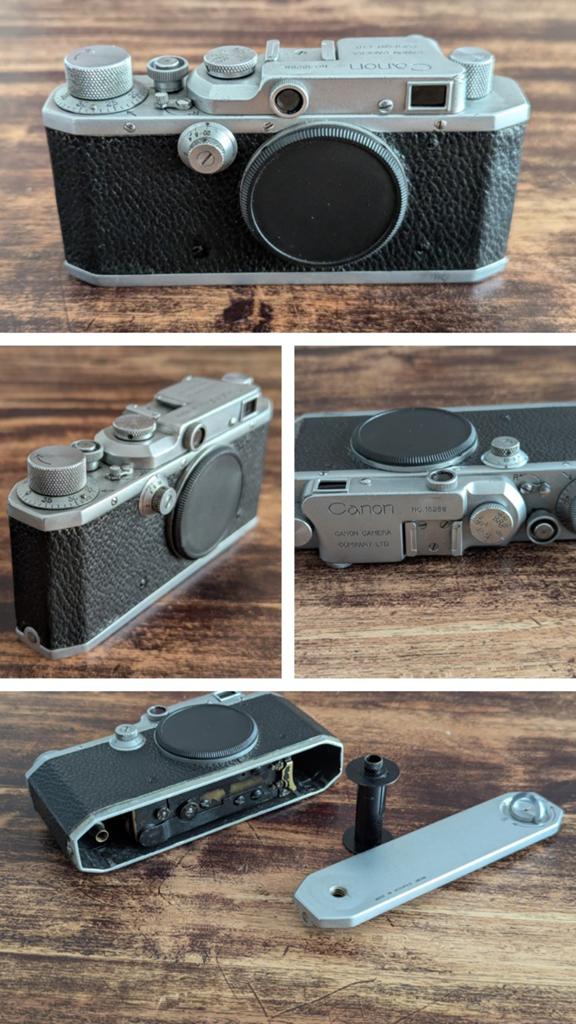 Nette Canon S-II S2 body meetzoeker camera. Leica kloon., Ophalen, 1940 tot 1960, Fototoestel