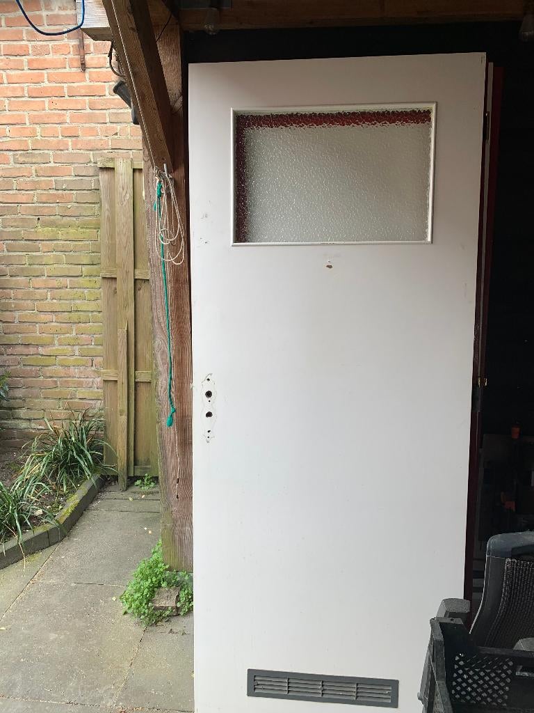 deur, Doe-het-zelf en Verbouw, Deuren en Horren, Ophalen, Gebruikt, 80 tot 100 cm, Binnendeur
