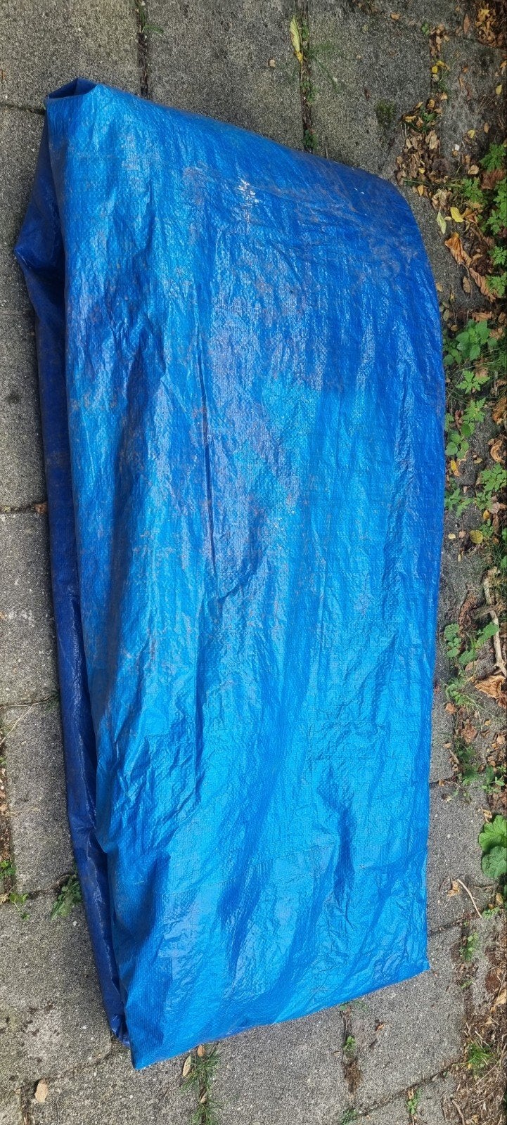 dekkleed, Ophalen, 15 m² of meer, Zeil